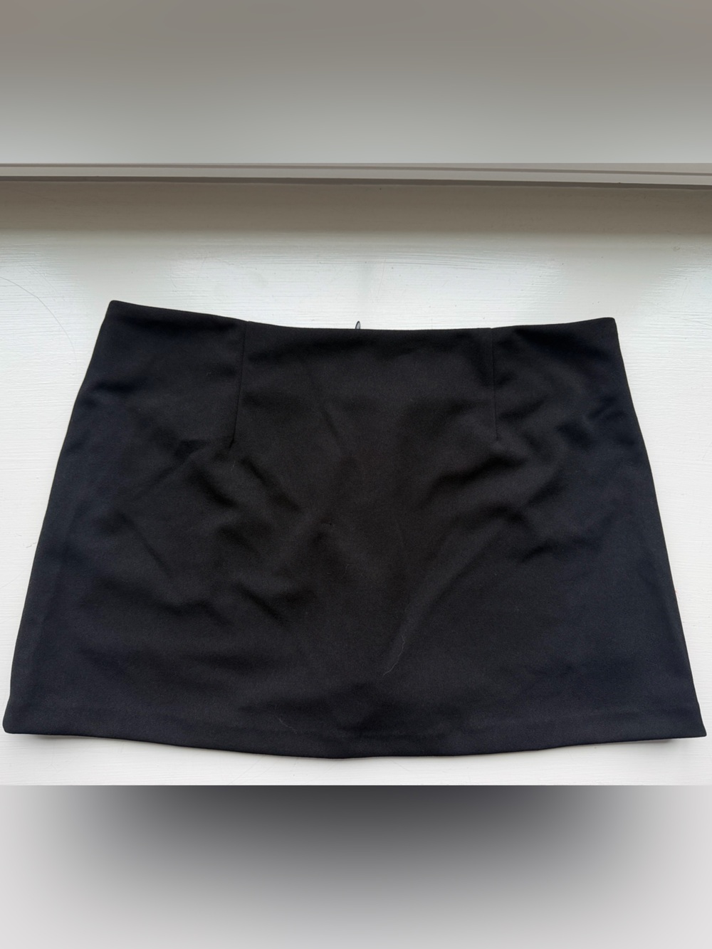 NWT Hazel boutique black mini skort sz Large